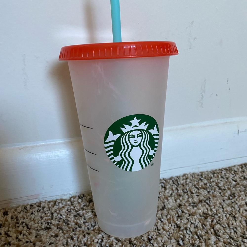 Gently Used Starbucks Color Changing Cup